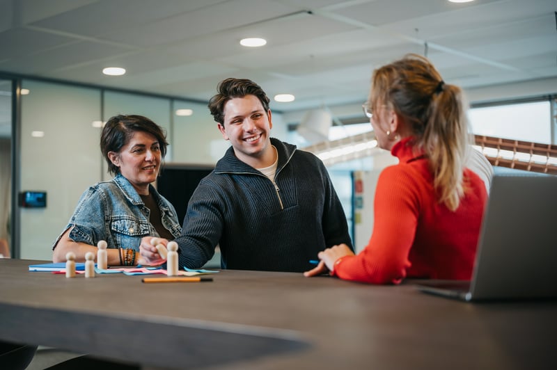 Brainstorm tijdens een workshop